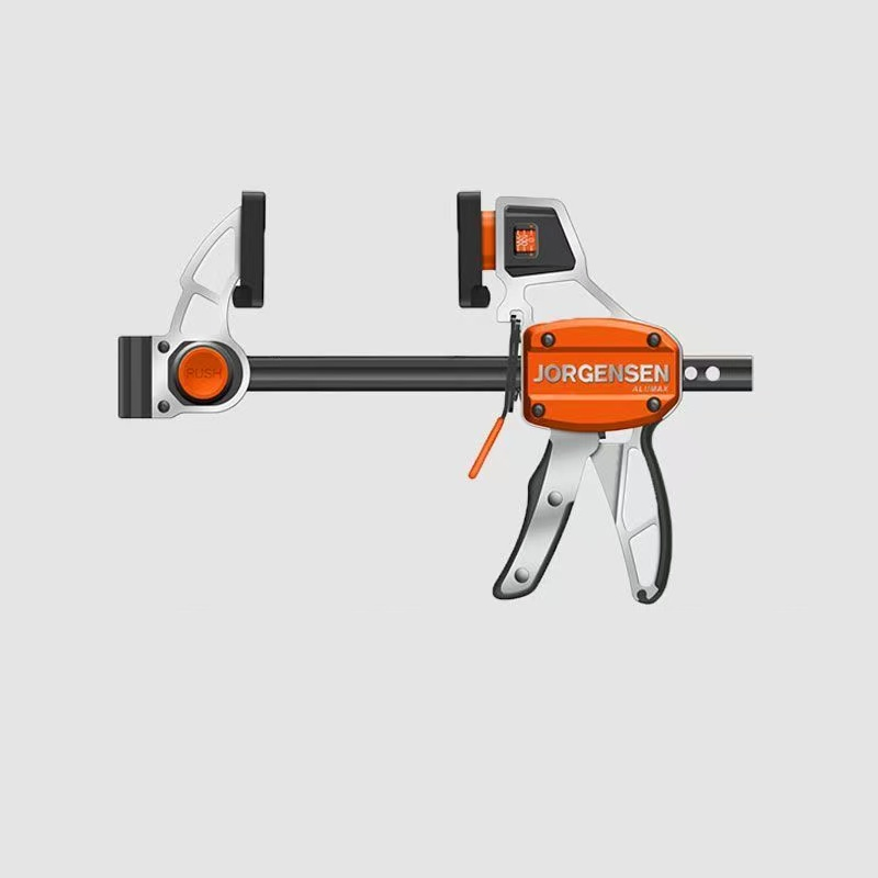 6寸黑色手柄力显铝拉伸F夹