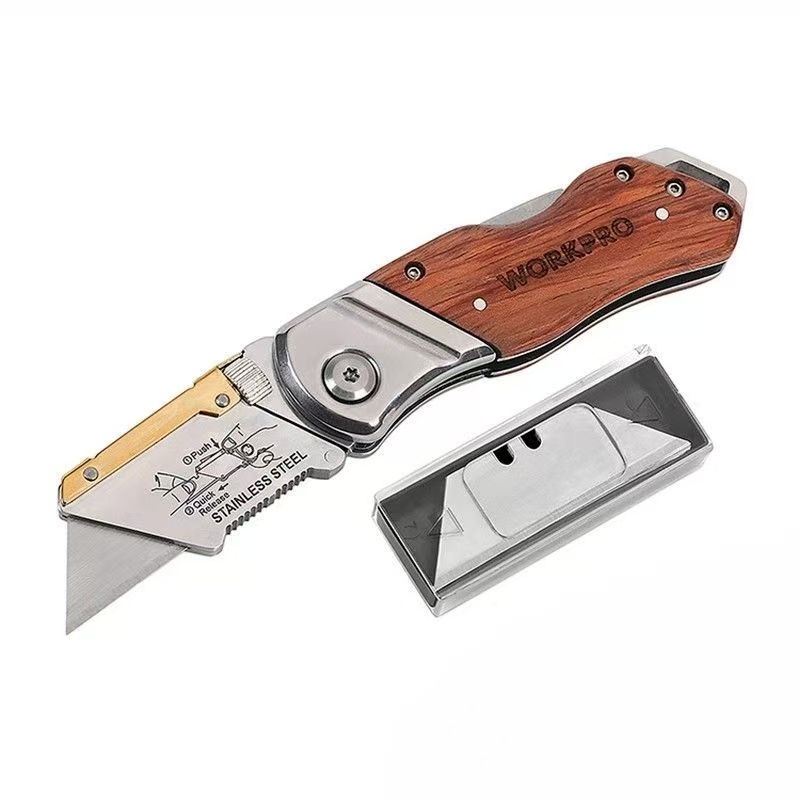 巴西花梨木柄折叠刀