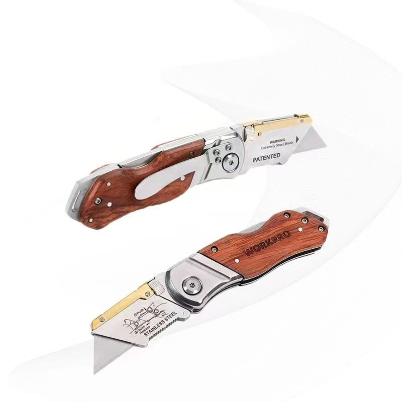 巴西花梨木柄折叠刀